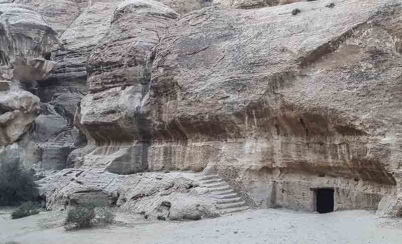104 - Jordania - Little Petra - viviendas Nabateas